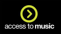 Access to Music Logo Black